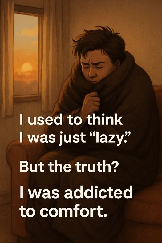 I used to think I was just “lazy.” But the truth? I was addicted to comfort.