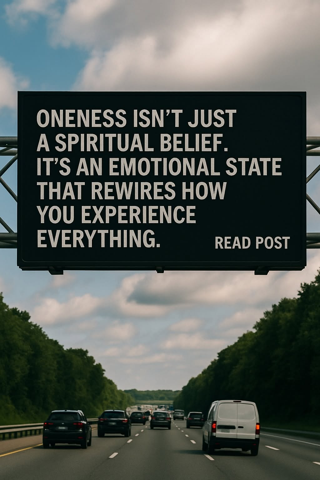 Oneness isn't just a spiritual belief. It's an emotional state that rewires how you experience everything.