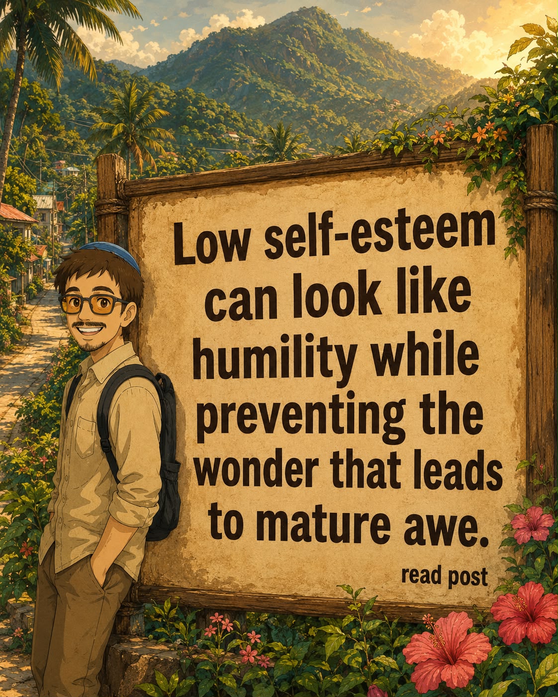 low self esteem can look like humility
