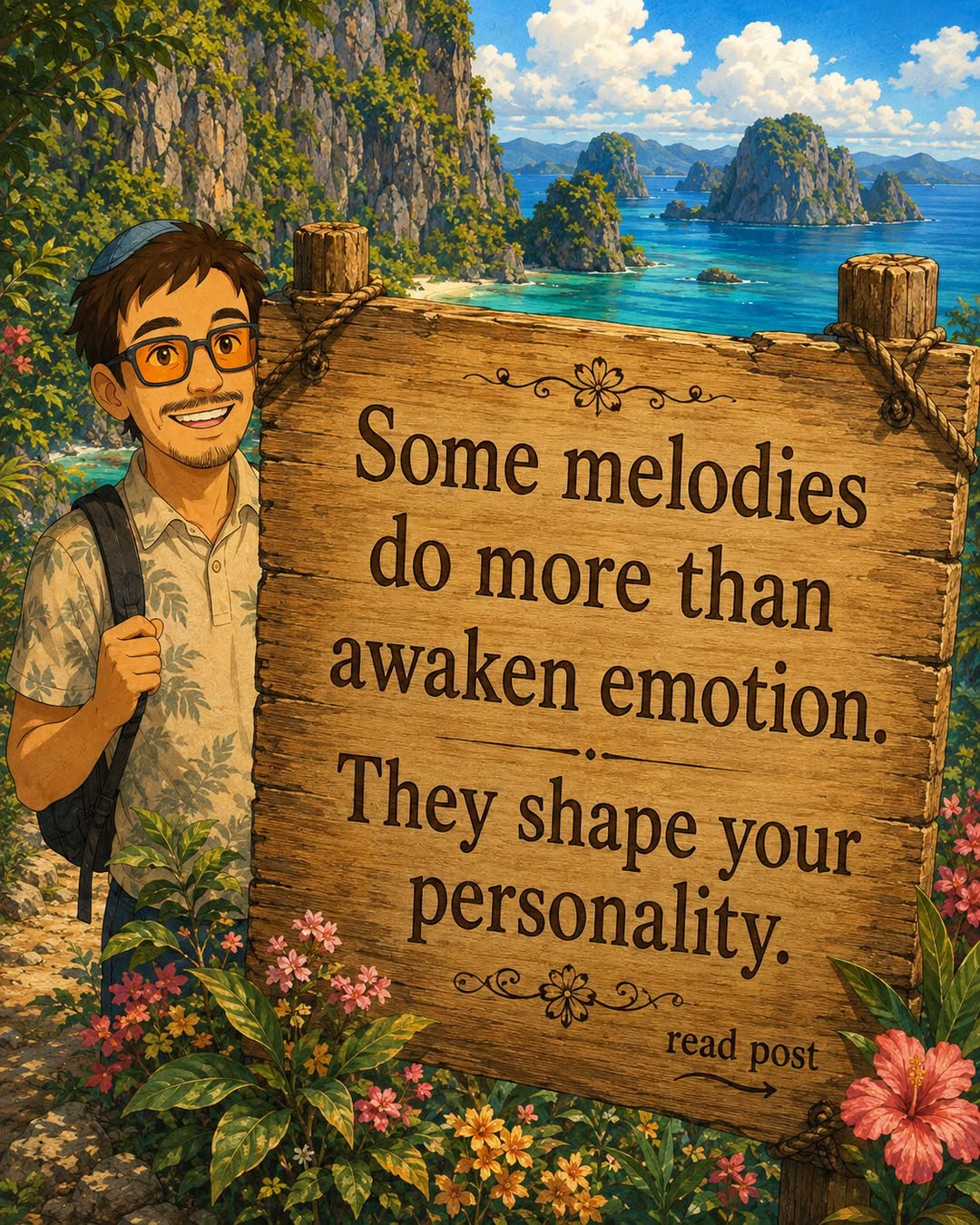 Some melodies do more than awaken emotion. They shape your personality.