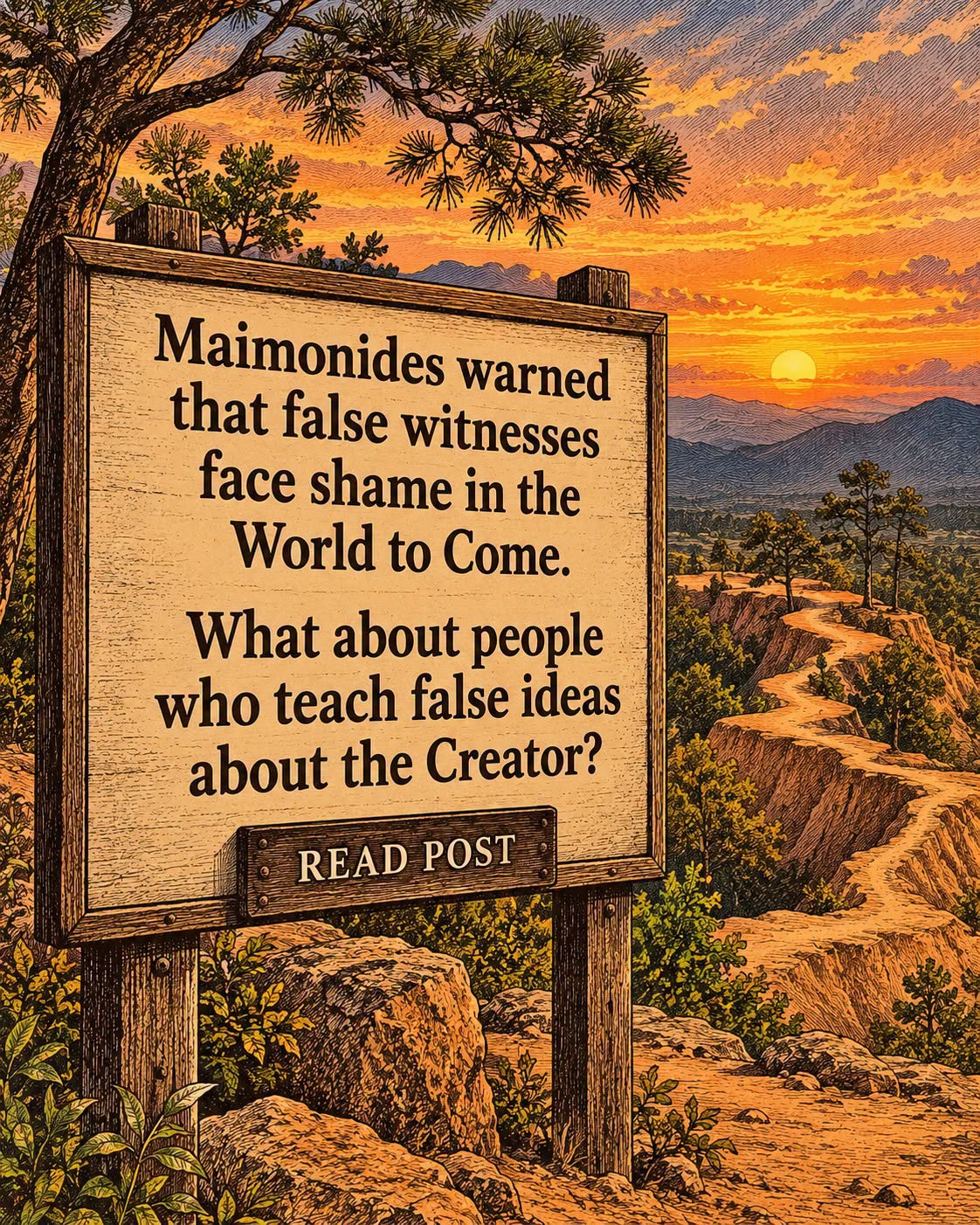 Maimonides warned that false witnesses face shame in the World to Come. What about people who teach false ideas about the Creator?