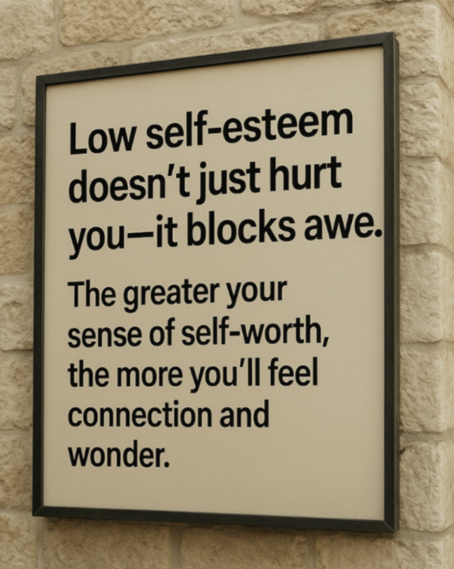 The #1 reason people struggle with awe. - Spirituality
