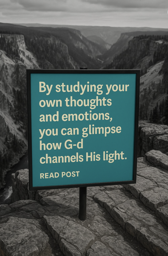 Your soul originates from G-d Himself. - Spirituality