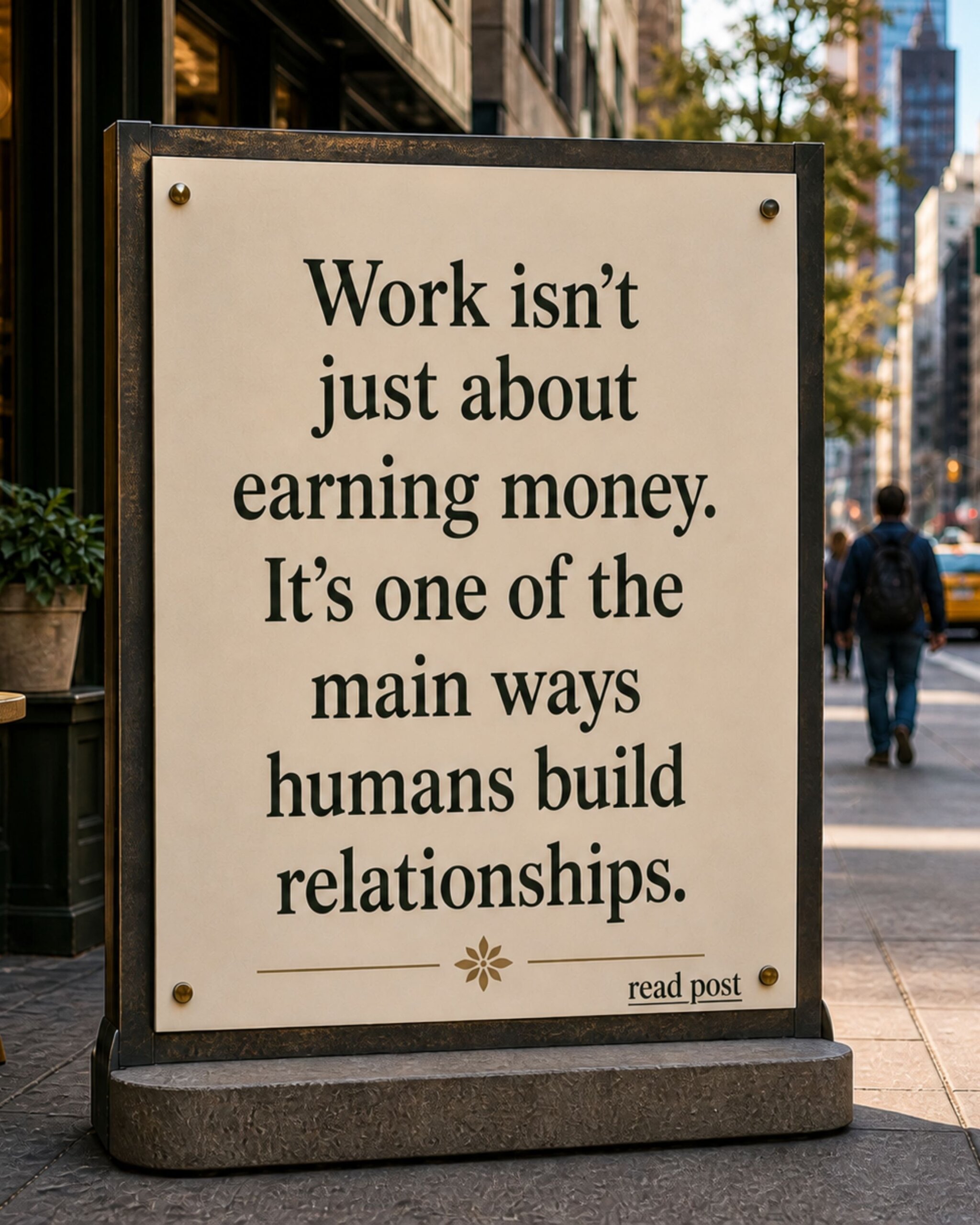 Work is a blessing. - Spirituality