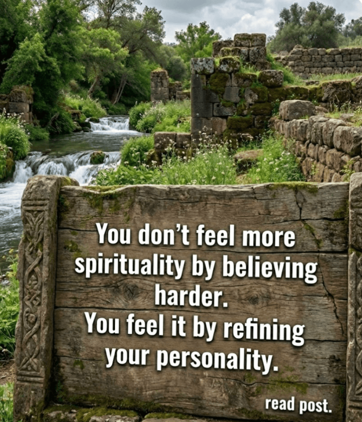sign about spirituality