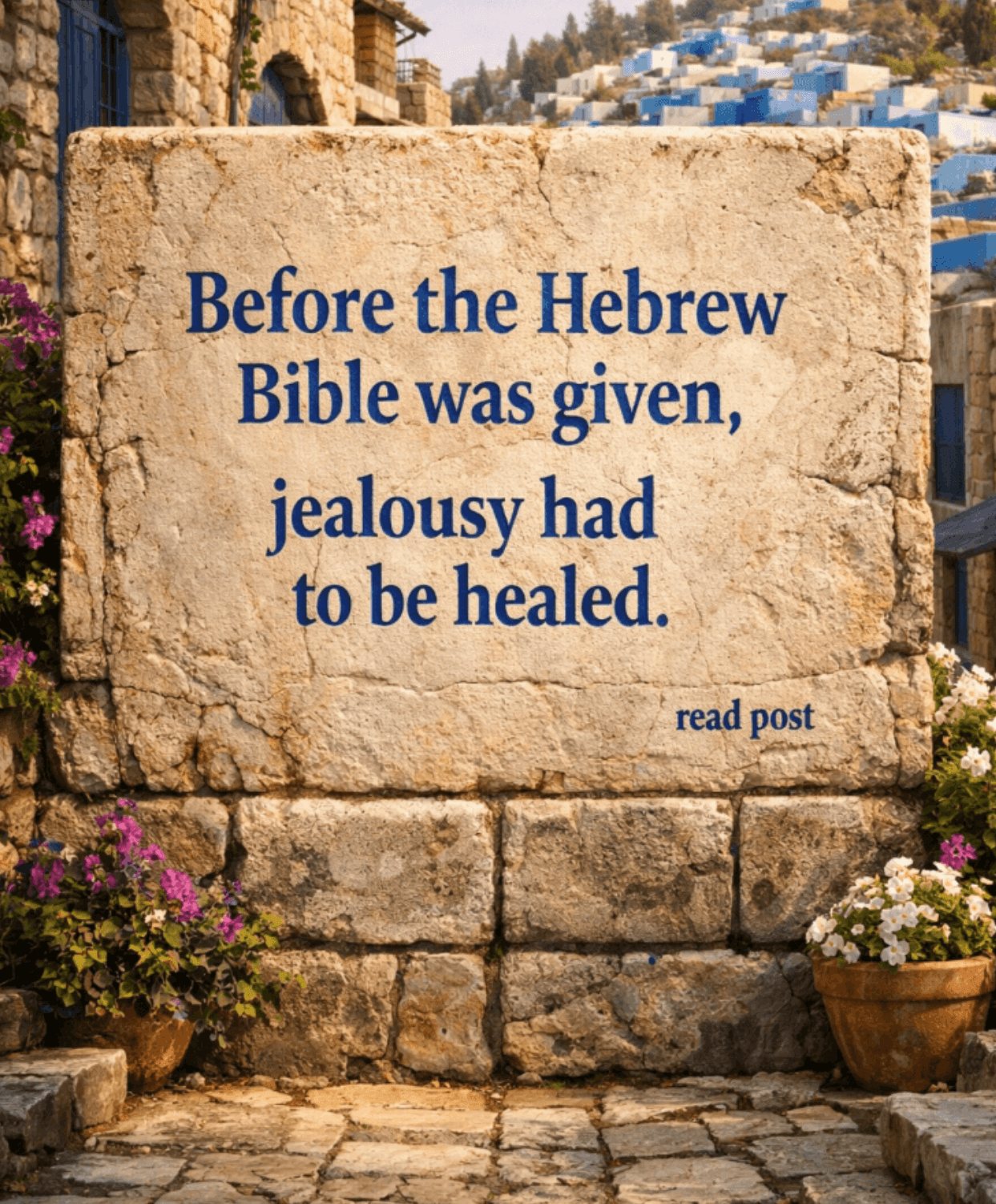 From Murder to Mount Sinai. - Spirituality