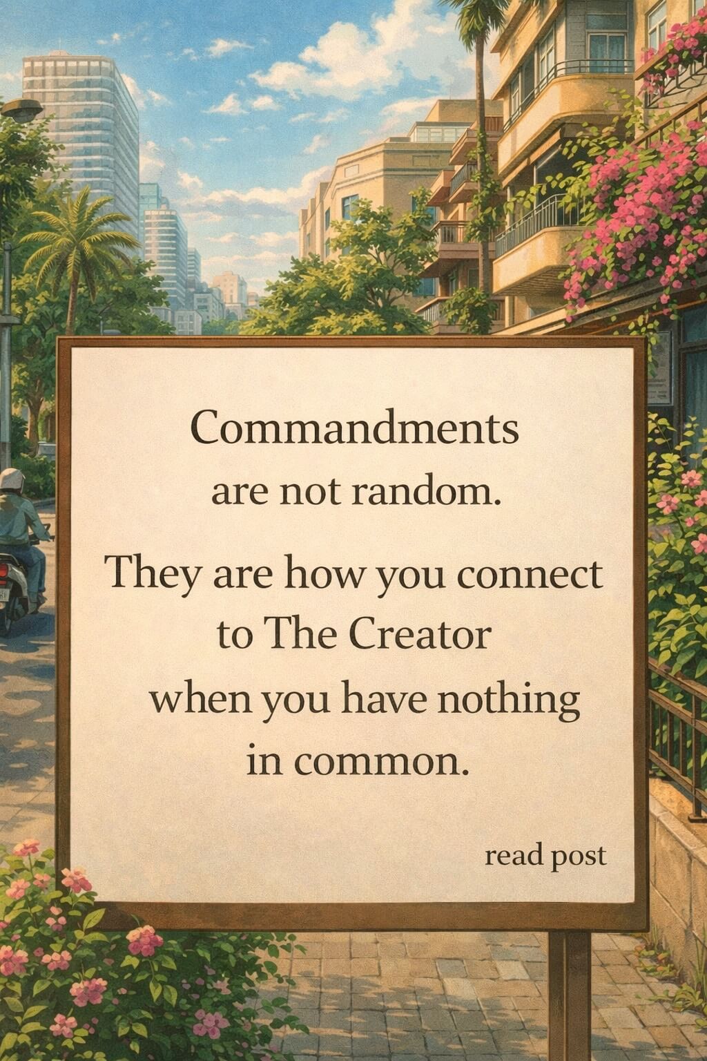 You don't become one with The Creator - Spirituality