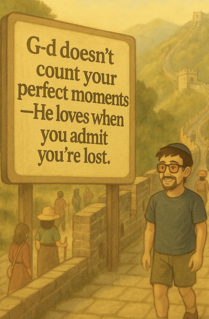 Sometimes connecting with G-d felt impossible for me. - Spirituality