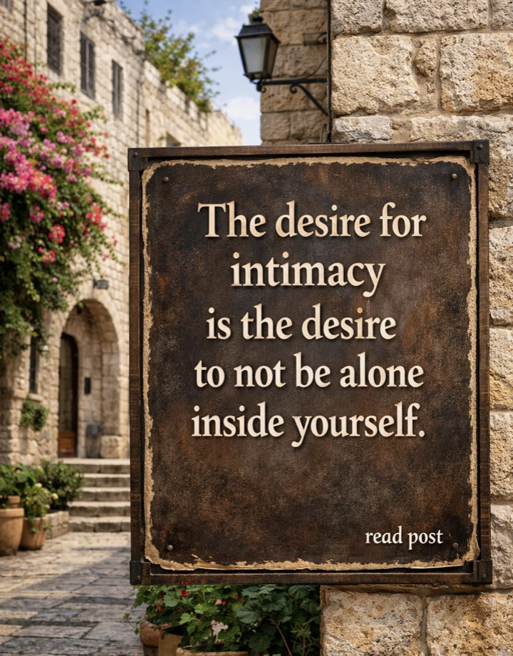 Creation is not just made of matter. - Spirituality