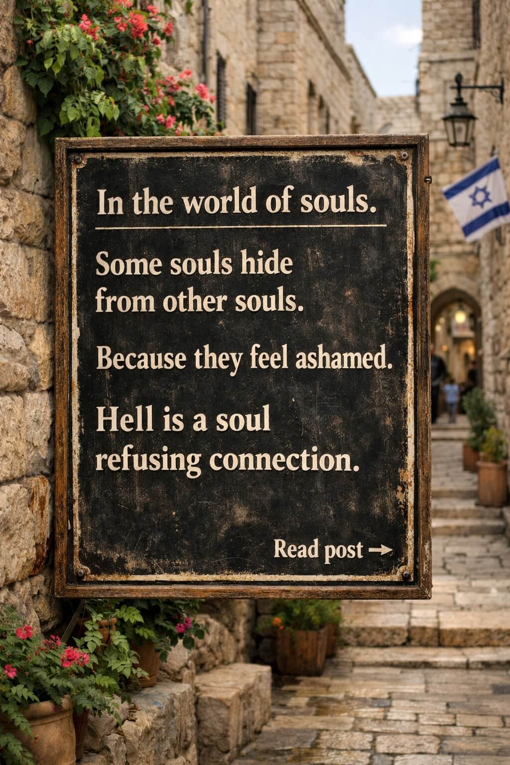 Some souls feel very ashamed - Spirituality