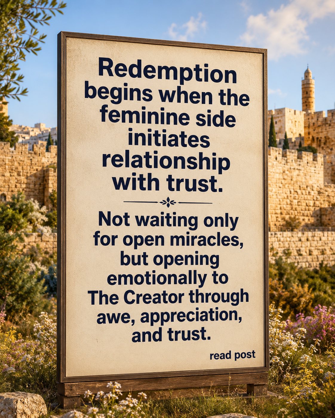 This Mishnah is not only about dating. - Spirituality