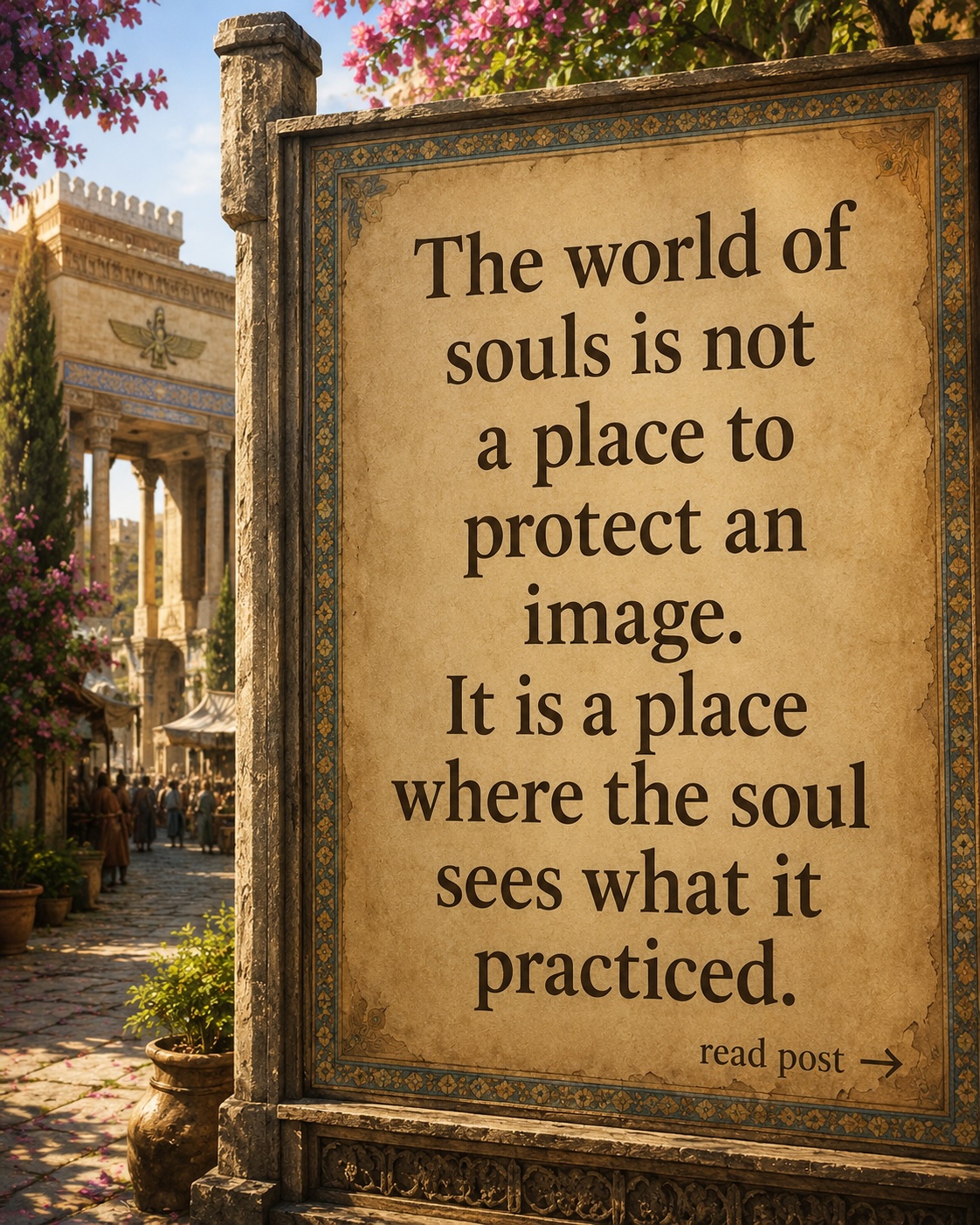 Before Rabbi Yoshiyah passed away, - Spirituality