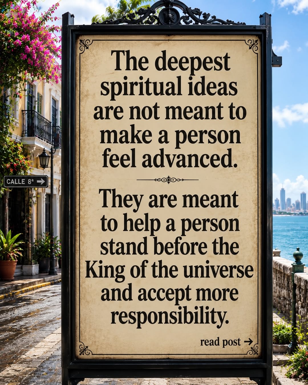 The Messiah will not only teach higher mystical ideas. - Spirituality