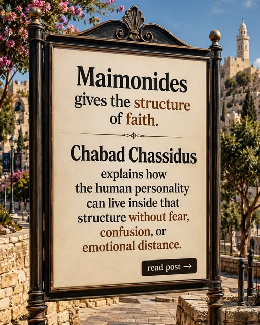 The 13 Principles of Faith are not only a list of beliefs - Spirituality